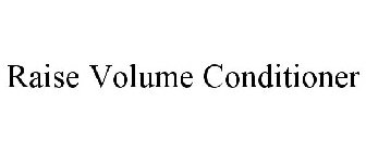 RAISE VOLUME CONDITIONER