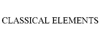CLASSICAL ELEMENTS