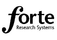 FORTE RESEARCH SYSTEMS