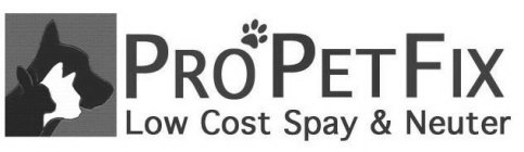 PRO PET FIX LOW COST SPAY & NEUTER