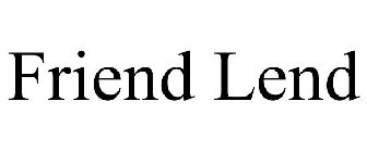 FRIEND LEND