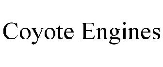COYOTE ENGINES