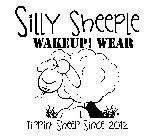 SILLY SHEEPLE WAKEUP! WEAR TIPPIN' SHEEP SINCE 2012