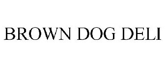 BROWN DOG DELI