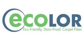 ECOLOR ECO-FRIENDLY. STAIN-PROOF. CARPET FIBER.