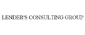 LENDER'S CONSULTING GROUP