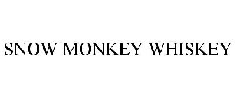 SNOW MONKEY WHISKEY