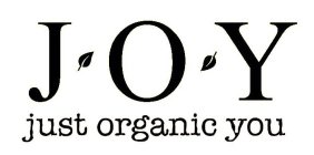 J O Y JUST ORGANIC YOU