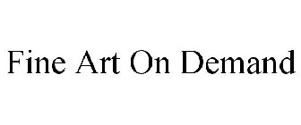 FINE ART ON DEMAND