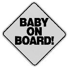 BABY ON BOARD!