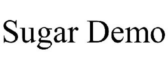 SUGAR DEMO