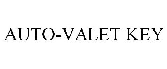AUTO-VALET KEY