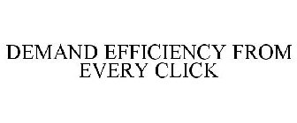 DEMAND EFFICIENCY FROM EVERY CLICK