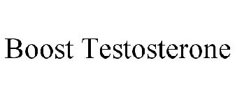 BOOST TESTOSTERONE