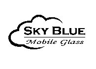 SKY BLUE MOBILE GLASS