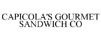 CAPICOLA'S GOURMET SANDWICH CO