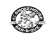 KC SMOKEHOUSE BAR-B-QUE SINCE 1987