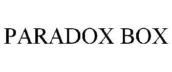 PARADOX BOX