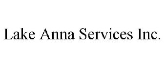 LAKE ANNA SERVICES INC.