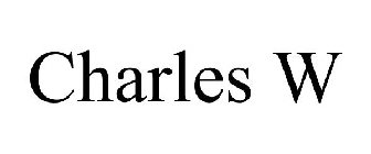 CHARLES W