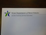 TEXAS DEPARTMENT OF MOTOR VEHICLES HELPING TEXANS GO. HELPING TEXAS GROW.