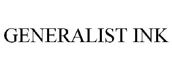 GENERALIST INK