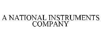A NATIONAL INSTRUMENTS COMPANY