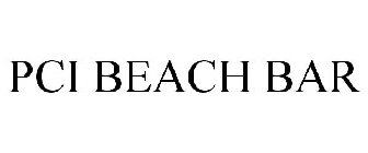 PCI BEACH BAR