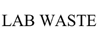 LAB WASTE