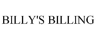 BILLY'S BILLING