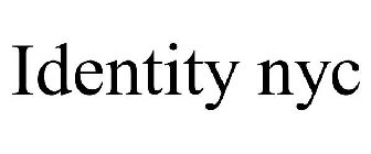 IDENTITY NYC