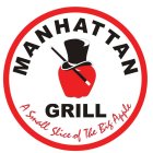 MANHATTAN GRILL A SMALL SLICE OF THE BIG APPLE