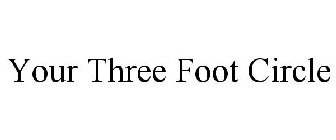 YOUR THREE FOOT CIRCLE