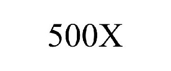 500X