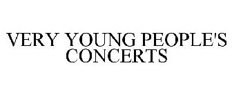 VERY YOUNG PEOPLE'S CONCERTS