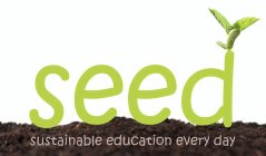 SEED SUSTAINABLE EDUCATION EVERY DAY
