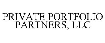 PRIVATE PORTFOLIO PARTNERS, LLC