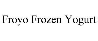 FROYO FROZEN YOGURT