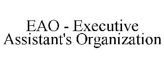 EAO - EXECUTIVE ASSISTANT'S ORGANIZATION