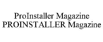 PROINSTALLER MAGAZINE