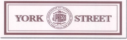 J. PRESS YORK STREET WASHINGTON DC · CAMBRIDGE · NEW HAVEN · NEW YORK SINCE 1902