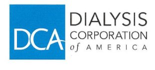 DCA DIALYSIS CORPORATION OF AMERICA