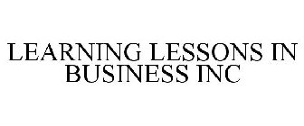 LEARNING LESSONS IN BUSINESS INC