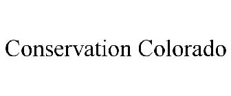 CONSERVATION COLORADO