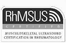 RHMSUS CERTIFIED MUSCULOSKELETAL ULTRASOUND CERTIFICATION IN RHEUMATOLOGYUND CERTIFICATION IN RHEUMATOLOGY