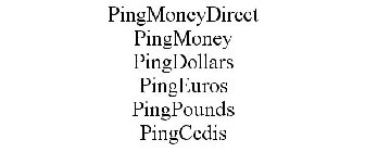 PINGMONEYDIRECT PINGMONEY PINGDOLLARS PINGEUROS PINGPOUNDS PINGCEDIS