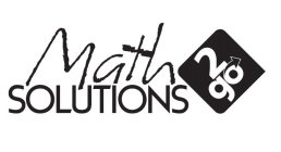 MATH SOLUTIONS 2GO