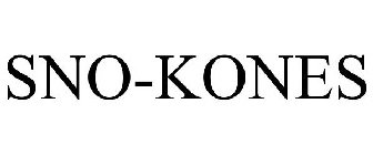 SNO-KONES