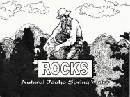 ROCKS NATURAL IDAHO SPRING WATER