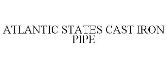 ATLANTIC STATES CAST IRON PIPE